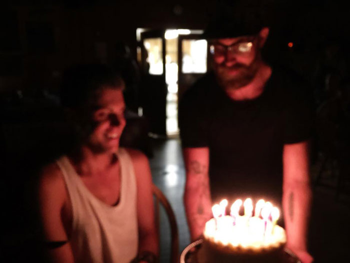 |  making the birthday wish  | 