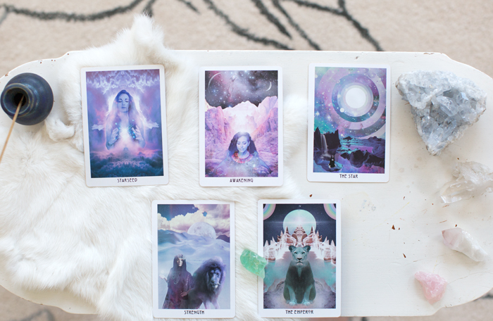 A little Starchild tarot magic. 