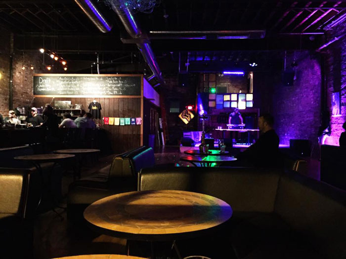 |  a trip up to Electric Haze to see Andy Morris spin  |