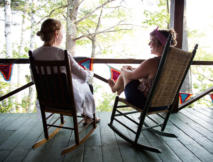 |  trusting in the conversations during Elements of Transformation with Elizabeth Duvivier  |
