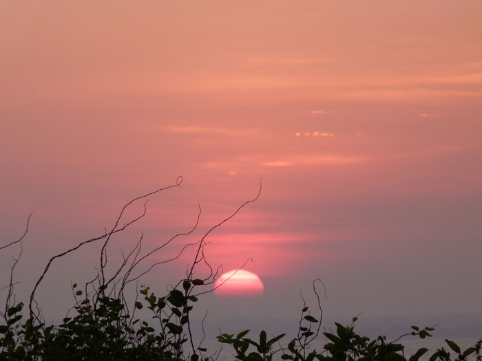 sunset at goosebery island :: september 2014