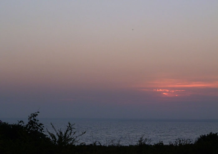 sunset at gooseberry island :: september 2014