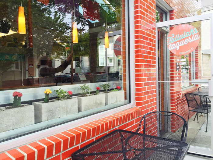 |  Tallulah's Tacos on Ives - heavenly (it's right next to Silver Star Bakery)  |