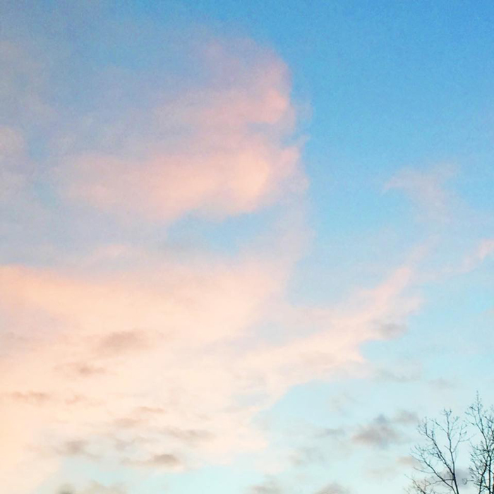 Cotton candy sunsets.